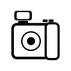 No camera photo sign icon 