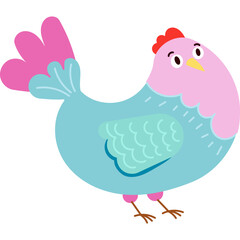 Chicken Cute Character