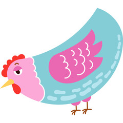 Chicken Cute Character
