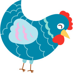 Chicken Cute Character