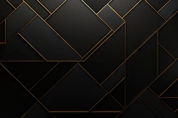 Modern Luxury Black and Gold Wallpaper - A Modern Luxury Background Texture Masterfully Combining Black and Gold for a Rich and Refined Aesthetic Appeal created with Generative AI Technology