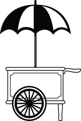 Ice cream cart design