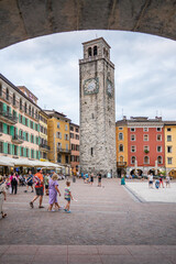 Riva del Garda, Italy. - obrazy, fototapety, plakaty