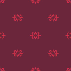 Decorative Asian Folk Seamless Pattern. Traditional Ornament of Asian Nomads: Kyrgyz, Kazakhs, Bashkirs, Tatars, Yakut, Mongols. Ethnic Vector Illustration for Paper Products, Textiles.