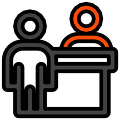 receptionist icon