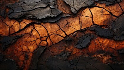 Photo of a detailed close-up view of a wooden surface