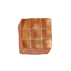 Brown toast 