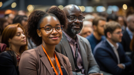 Corporate Success: Black Business Leaders and Entrepreneurs Are Prominently Represented in an Empowering Conference Audience



