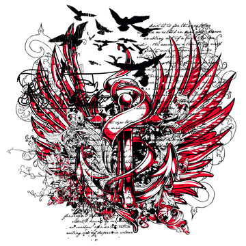 Vector t-shirt design