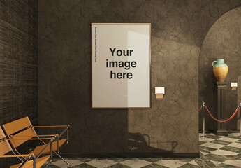 Museum Frame Mockup 01