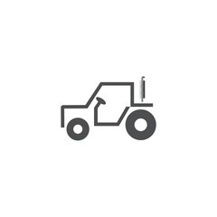 ICON TRACTOR FARMER TEMPLATE DESIGN