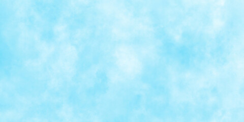 blue sky with clouds. Light sky blue shades watercolor background.Grunge blue background with space...