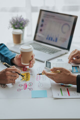 Working together as a team. Brainstorm marketing strategy analysis Documentation and digital work...