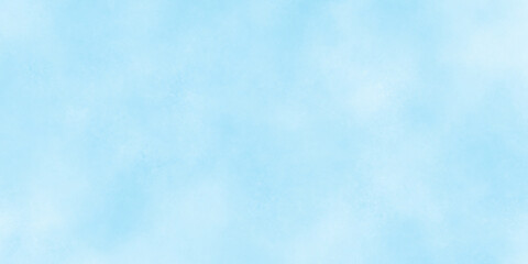 Obraz premium blue sky with clouds. Light sky blue shades watercolor background.Grunge blue background with space for text,watercolor abstract painting of blue grunge texture. 