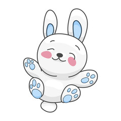 Sticker Hare Character