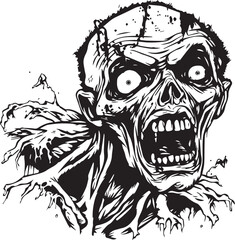 Zombie Halloween Skeleton Creepy Dead