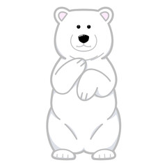 Cute polar bear