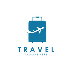Airplane or Travel Agency Logo Template