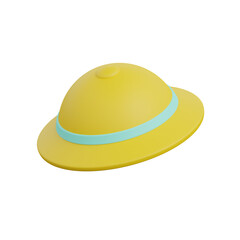 Hat education 3d icon