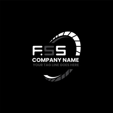 FSS letter logo creative design with vector graphic, FSS simple and modern logo. FSS luxurious alphabet design  