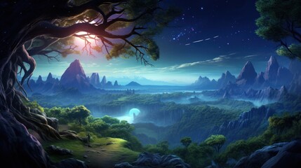 Fantasy Landscape Game Art