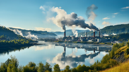 Contaminated Environment and Industrial Chimneys, Power Plants and the Environment, Generative AI