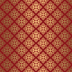 Seamless islamic Moroccan pattern. Arabic geometric ornament
