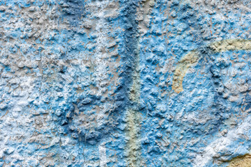 Urban Wall With Creative Graffiti Street Art. Background And Painted Lines And Draw. Abstract Grunge Modern Grafitty Wallpaper. Abstract Plastered Wall Web Banner. Design Element.