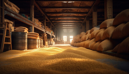 Rice Warehouse Storage