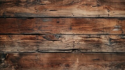 Naklejka na ściany i meble Old wood brown grunge texture background vintage wood.Generative AI