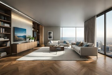 Fototapeta premium modern living room