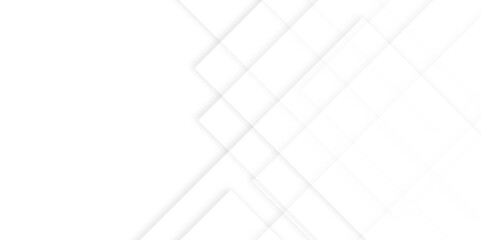 Fototapeta premium Abstract minimalistic white geometric abstract background, Abstract white background with diamond and triangle geometric stripe line pattern, business and technology background vector. 