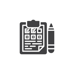 Business planning vector icon