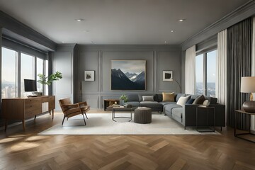 Fototapeta premium modern living room