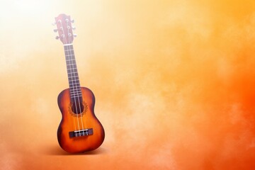 Naklejka premium Ukulele instrument. Generate Ai