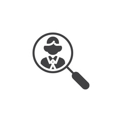 Recruitment process vector icon