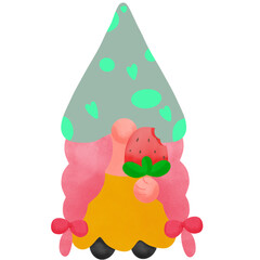 Obraz premium Summer gnome