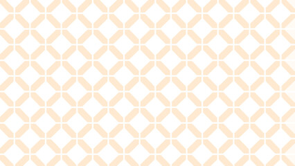 Orange and white seamless pattern with ornament