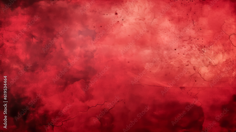 Aufkleber he created a vibrant, red background texture with generative ai.