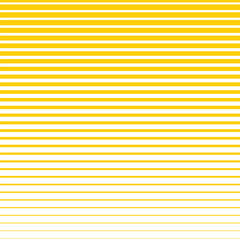 abstract monochrome geometric yellow small to big horizontal line pattern.