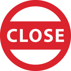 Close icon vector sign. Cancel symbol web design. Error