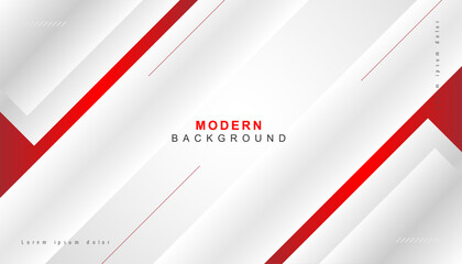 Abstract red gray gray white blank space modern futuristic background vector illustration design.