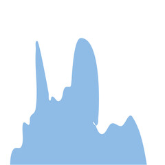 Icebreg Cliff View Decoration