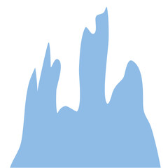 Icebreg Cliff View Decoration