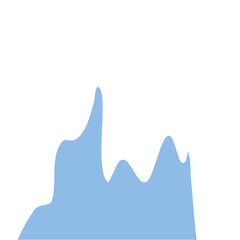 Icebreg Cliff View Decoration