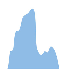 Icebreg Cliff View Decoration