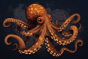 octopus vector art