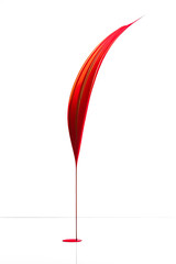 Image of an explosion of red paint