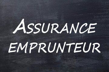 Obraz premium Assurance emprunteur tableau