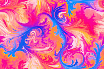 Intricate Tie Dye Patterns for Textile and Fabric Use. Generative AI
